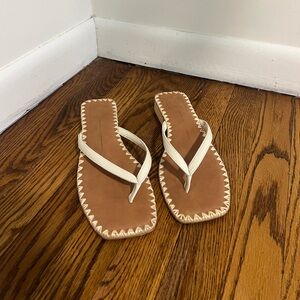 Dolce Vita Barty Sandals White Leather